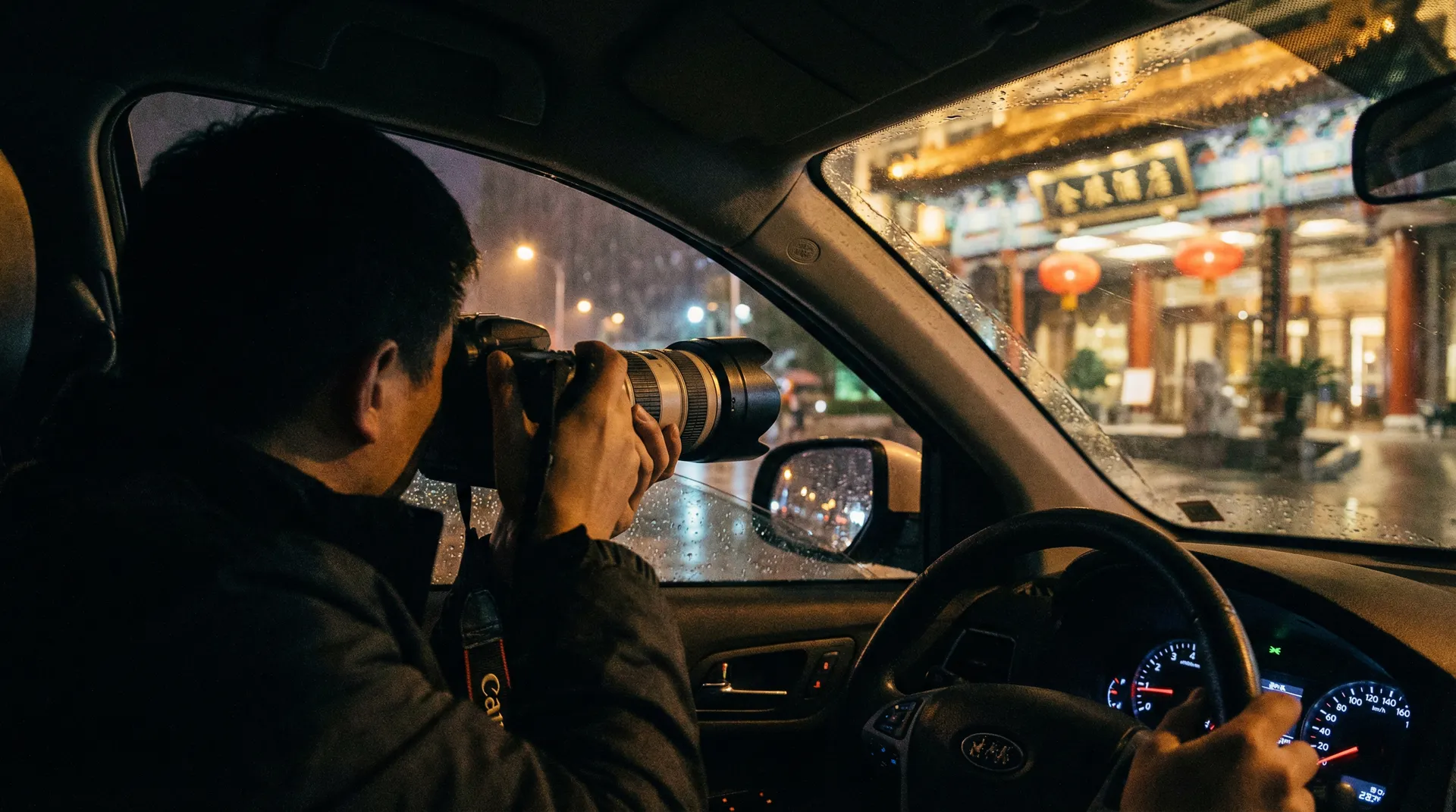 果冻传媒 - 记者深夜跟踪拍摄明星行踪